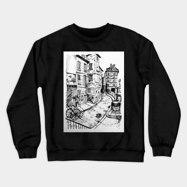 Street Crewneck Sweatshirt by miriam-miranda